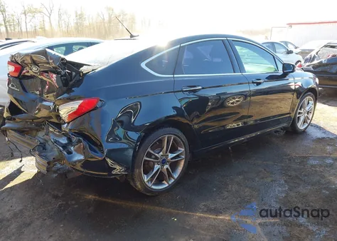 2016 Ford Fusion Titanium from USA, damaged, VIN 3FA6P0D98GR191701